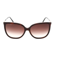 Lacoste Women's Sunglasses - Gradient Lens Havana Butterfly Shape Frame | L963S 230 ,