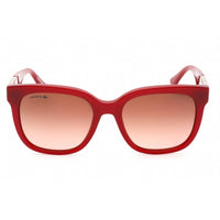 Lacoste Women's Sunglasses - Opaline Burgundy Plastic Rectangular Frame | L970S 601 ,