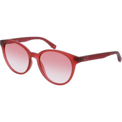 Lacoste Women's Sunglasses - Transparent Cyclamen Cat Eye Frame | LACOSTE L887S 526 ,