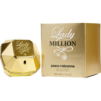 Lady Million by Paco Rabanne, 2.7 oz Eau De Parfum Spray for Women ,