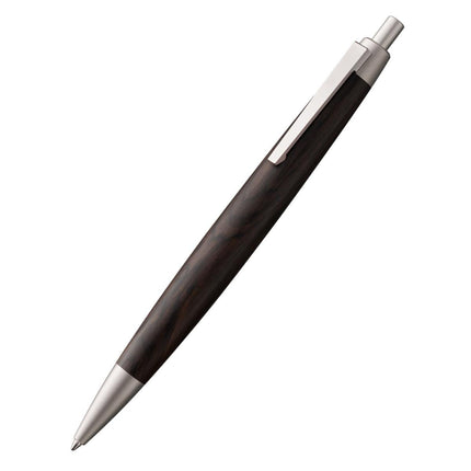 Lamy Ballpoint Pen - 2000 Wooden Body with Palladium Plated Clip, Blackwood | L203 ,