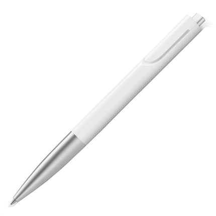 Lamy Ballpoint Pen - Noto Triangular Plastic Body, Silver/White | L283WE ,