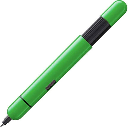 Lamy Ballpoint Pen - Pico Black and Neon Green Lacquer Brass Conical Tip | L288NG ,