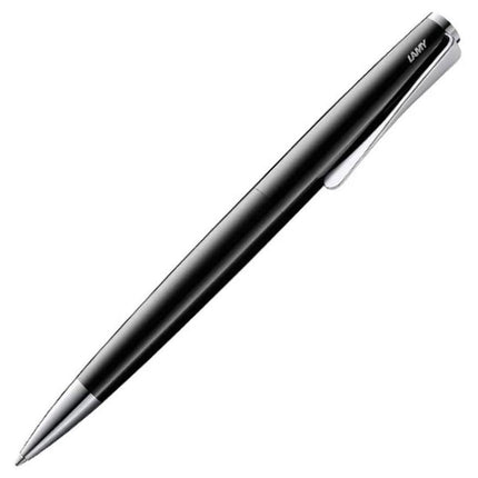 Lamy Ballpoint Pen - Studio Lacquer Finish with Steel Clip, Piano Black | L268PBK ,