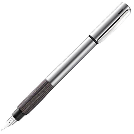 Lamy Fountain Pen - Accent AL Wooden Resin and Silver Aluminum ,