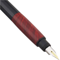 Lamy Fountain Pen - Accent BR Briarwood Brass Stainless Steel Fine Nib | L98BY-F ,