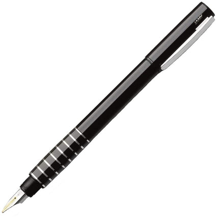 Lamy Fountain Pen - Accent BR Eight Ring Black Stainless Steel ,