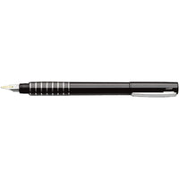Lamy Fountain Pen - Accent BR Eight Ring Black Stainless Steel ,