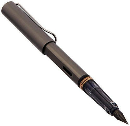 Lamy Fountain Pen - LX Extra Fine Nib Ruthenium Aluminum | L57FPRUTEF-BLU ,