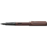 Lamy Fountain Pen - LX Snap On Cap Marron Aluminum and Plastic Grip, Medium Nib | L90M ,