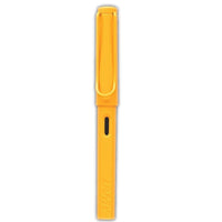 Lamy Fountain Pen - Safari Plastic with Metal Clip, Mango ,