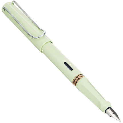 Lamy Fountain Pen - Safari Snap On Cap Mint Glaze Plastic ,
