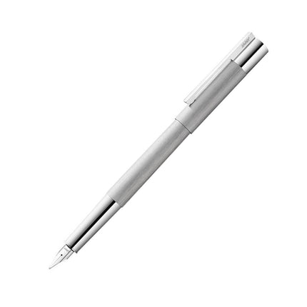 Lamy Fountain Pen - Scala Brushed Stainless Steel ,