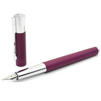 Lamy Fountain Pen - Scala Lacquer Finish with Metal Clip, Dark Violet | L79VIO ,