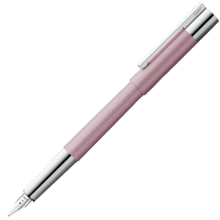 Lamy Fountain Pen - Scala Snap On Cap Stainless Steel Barrel ,
