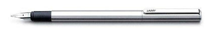 Lamy Fountain Pen - ST Extra Fine Nib Stainless Steel | L45FPSTLEF-BLU ,