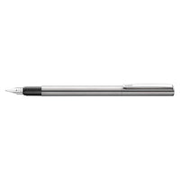 Lamy Fountain Pen - ST Medium Nib Silver Matt Stainless Steel | L45M ,