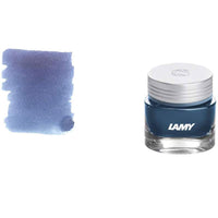 Lamy Ink Bottle - Saturated Dye Based Wide Neck Glass, Benitoite Crystal | LT53BEN ,