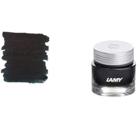 Lamy Ink Bottle - Saturated Dye Based Wide Neck Glass, Obsidian Crystal | LT53OBS ,