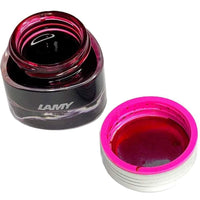 Lamy Ink Bottle - Saturated Dye Based Wide Neck Glass, Rhodonite Crystal | LT53RHO ,