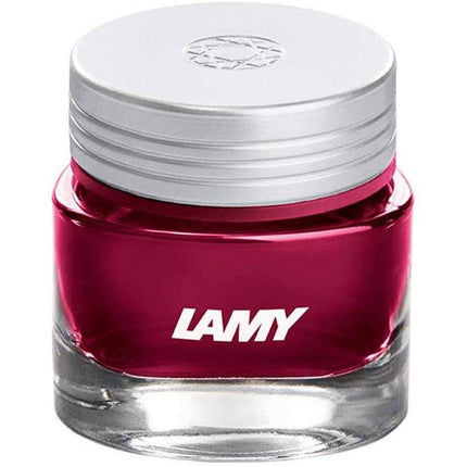 Lamy Ink Bottle - Saturated Dye Based Wide Neck Glass, Ruby Crystal | LT53RUB ,