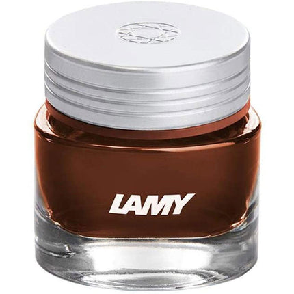 Lamy Ink Bottle - Saturated Dye Based Wide Neck Glass, Topaz Crystal | LT53TOP ,