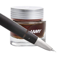 Lamy Ink Bottle - Saturated Dye Based Wide Neck Glass, Topaz Crystal | LT53TOP ,