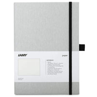 Lamy Notebook - Hardcover A5 with Elastic Band Closure, Black, Blank | B7A5BLACK ,