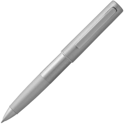 Lamy Rollerball Pen - Aion Snap On Cap Olive Silver Stainles Steel Barrel | L377OS ,