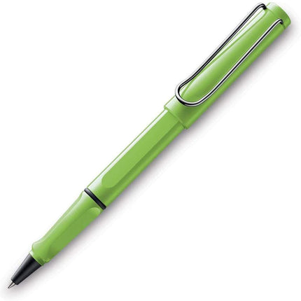 Lamy Rollerball Pen - Safari Plastic Body with Metal Clip, Green | L313GN ,