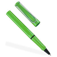 Lamy Rollerball Pen - Safari Plastic Body with Metal Clip, Green | L313GN ,