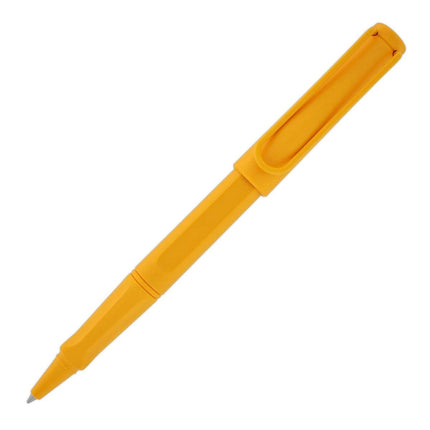 Lamy Rollerball Pen - Safari Plastic Body with Metal Clip, Mango | L321MAN ,
