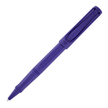 Lamy Rollerball Pen - Safari Plastic Body with Metal Clip, Violet | L321VIO ,