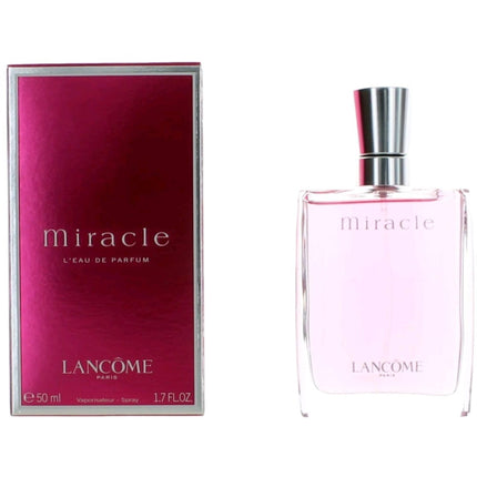 Lancome Women's Eau De Parfum Spray - Miracle Lychee and Freesia Top Notes, 1.7 oz ,
