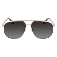 Lanvin Men's Sunglasses - Gradient Grey Lens Metal Pilot Full Rim Frame | LNV110S 714 ,