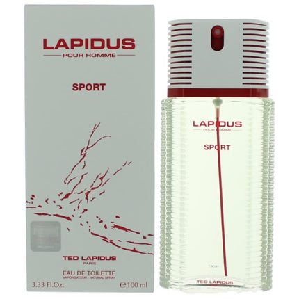 Lapidus Pour Homme Sport by Ted Lapidus, 3.3 oz Eau De Toilette Spray for Men ,