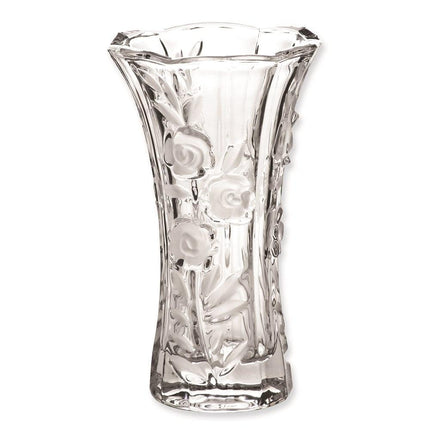 Large Crystal Bud Vase ,