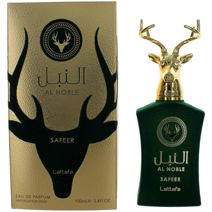 Lattafa Unisex EDP Spray - Al Noble Safeer Cloves and Floral Heart Notes, 3.4 oz ,