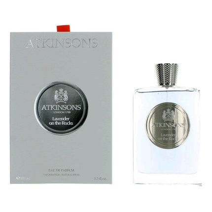Lavender On The Rocks by Atkinsons, 3.3 oz Eau De Parfum spray for Women ,
