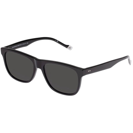Le Specs Men's Sunglasses - Black Acetate Frame Smoke Mono Lens | LSH2287252 ,
