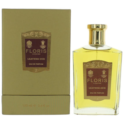 Leather Oud by Floris, 3.4 oz Eau De Parfum Spray for Unisex ,