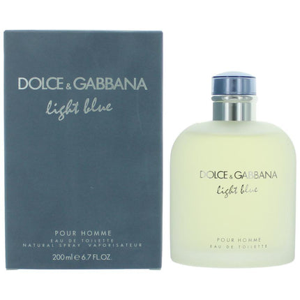 Light Blue by Dolce & Gabbana, 6.7 oz Eau De Toilette Spray for Men ,