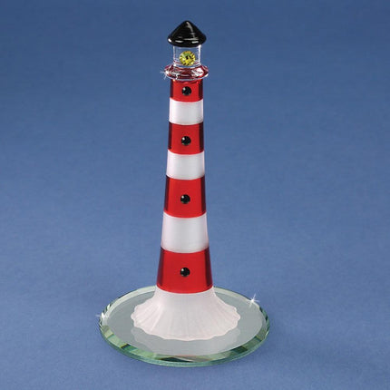 Lighthouse Glass Figurine ,