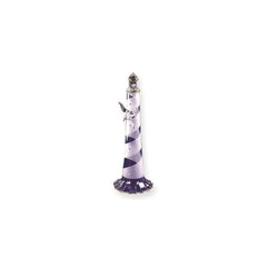 Lighthouse with Seagull Glass Figurine