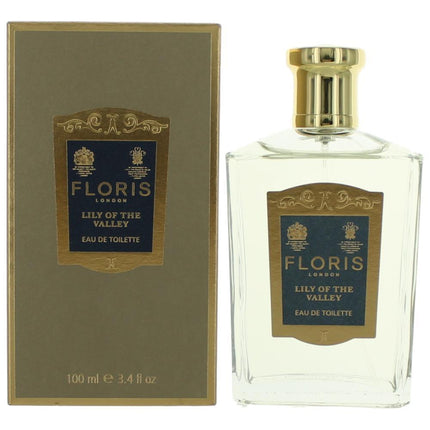 Lily Of The Valley by Floris, 3.4 oz Eau De Toilette Spray for Women ,