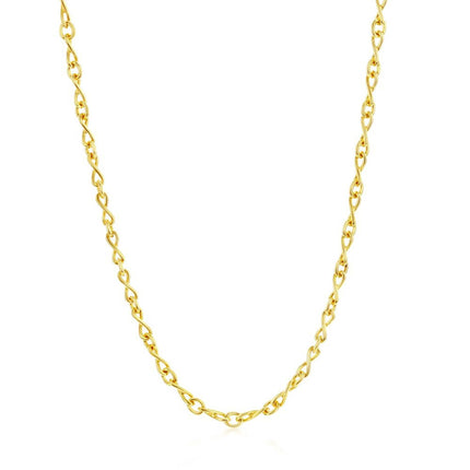 Women's Chain - Gold Sterling Silver Infinity, 18 Inch | Q-5748-18 ,