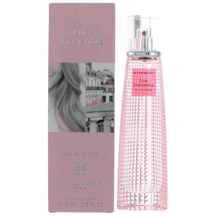 Live Irresistible by Givenchy, 2.5 oz Eau De Toilette Spray for Women ,