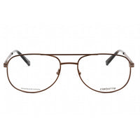 Liz Claiborne Men's Eyeglasses - Full Rim Matte Brown Metal Aviator | CB 250 04IN 00 ,