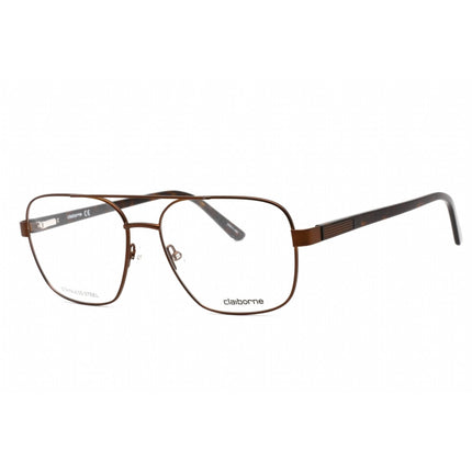 Liz Claiborne Men's Eyeglasses - Light Brown Metal Rectangular Frame | CB 263 0TUI 00 ,