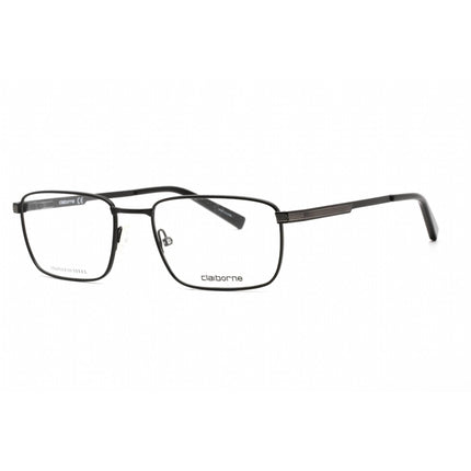 Liz Claiborne Men's Eyeglasses - Matte Black Metal Rectangular Frame | CB 249 0003 00 ,
